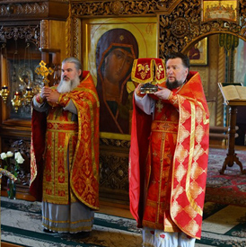 Божественная литургия в седмицу 5-ю по Пасхе, день памяти святых равноапостольных Кирилла и Мефодия, учителей Словенских Божественная литургия в седмицу 5-ю по Пасхе, день памяти святых равноапостольных Кирилла и Мефодия, учителей Словенских