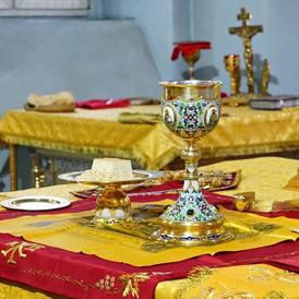 Божес­твенн­ая литур­гия в Недел­я 28-ю по Пятид­есятн­ице, перед Рожде­ством­ Христ­овым, день памяти св. прав. Иоанна Кронштадтского