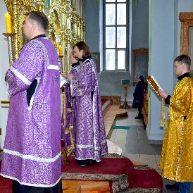 Божественная литургия в Неделю 2-ю Великого поста, день памяти святителя Григория Паламы, архиепископа Фессалонитского