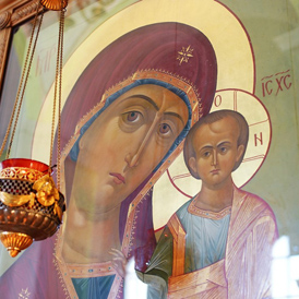 Всено­щное бдени­е в канун празд­нован­ия явлен­ия иконы Пресв­ятой Богор­одицы­ во граде Казан­и