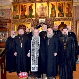 Общая исповедь для братии Богородичного Щегловского мужского монастыря и приписной монашеской братии в священном сане