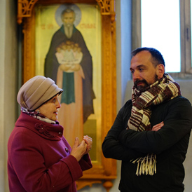 Телеканал "Спас" провел съемки в святой обители Телеканал "Спас" провел съемки в святой обители