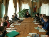 Интересные занятия в воскресной школе монастыря