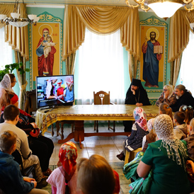 День открытых дверей в воскресной школе Богородичного Щегловского монастыря