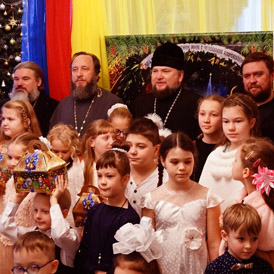 Рождественский утренник в воскресной школе Богородичного Щегловского мужского монастыря