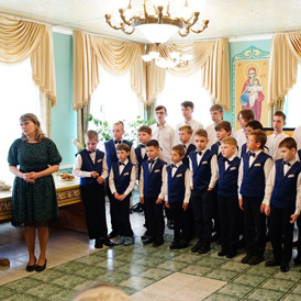 Открытый урок учеников старших групп Воскресной школы "Святые равноапостольные Кирилл и Мефодий - просветители славян" Открытый урок учеников старших групп Воскресной школы "Святые равноапостольные Кирилл и Мефодий - просветители славян"
